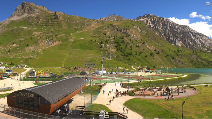 saut depuis télécabine de tovière